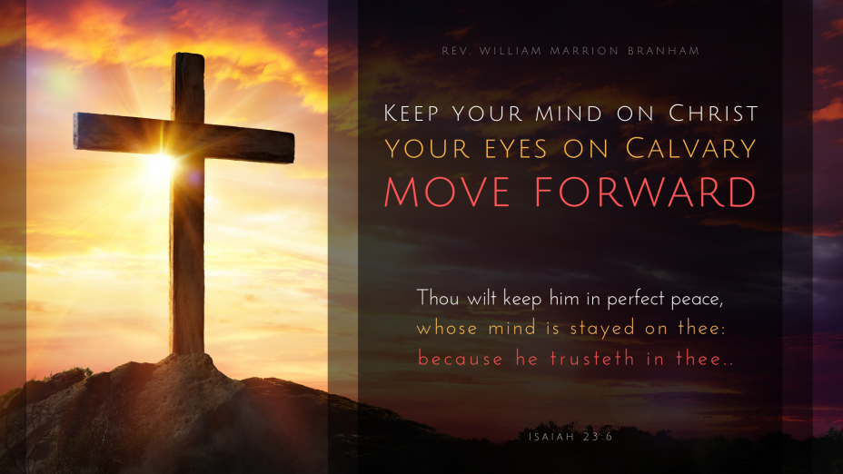 Keep Your Mind On Christ