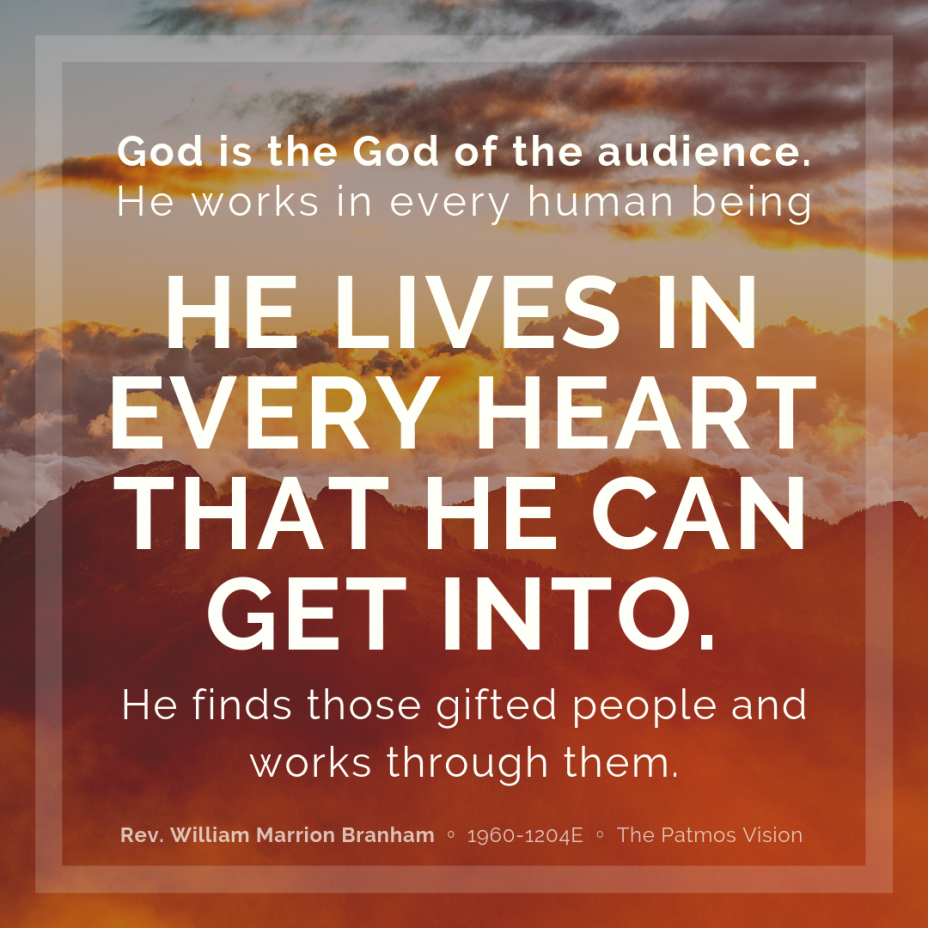 He Lives In Every Heart That He Can Get Into
