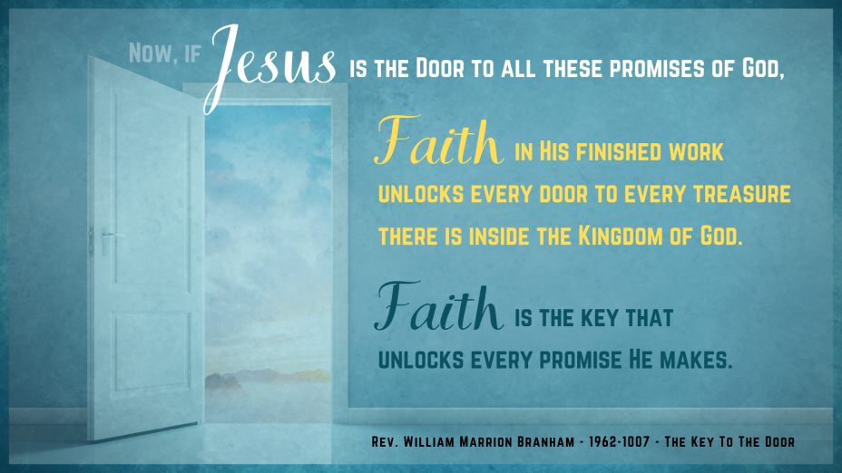 Faith Is The Key