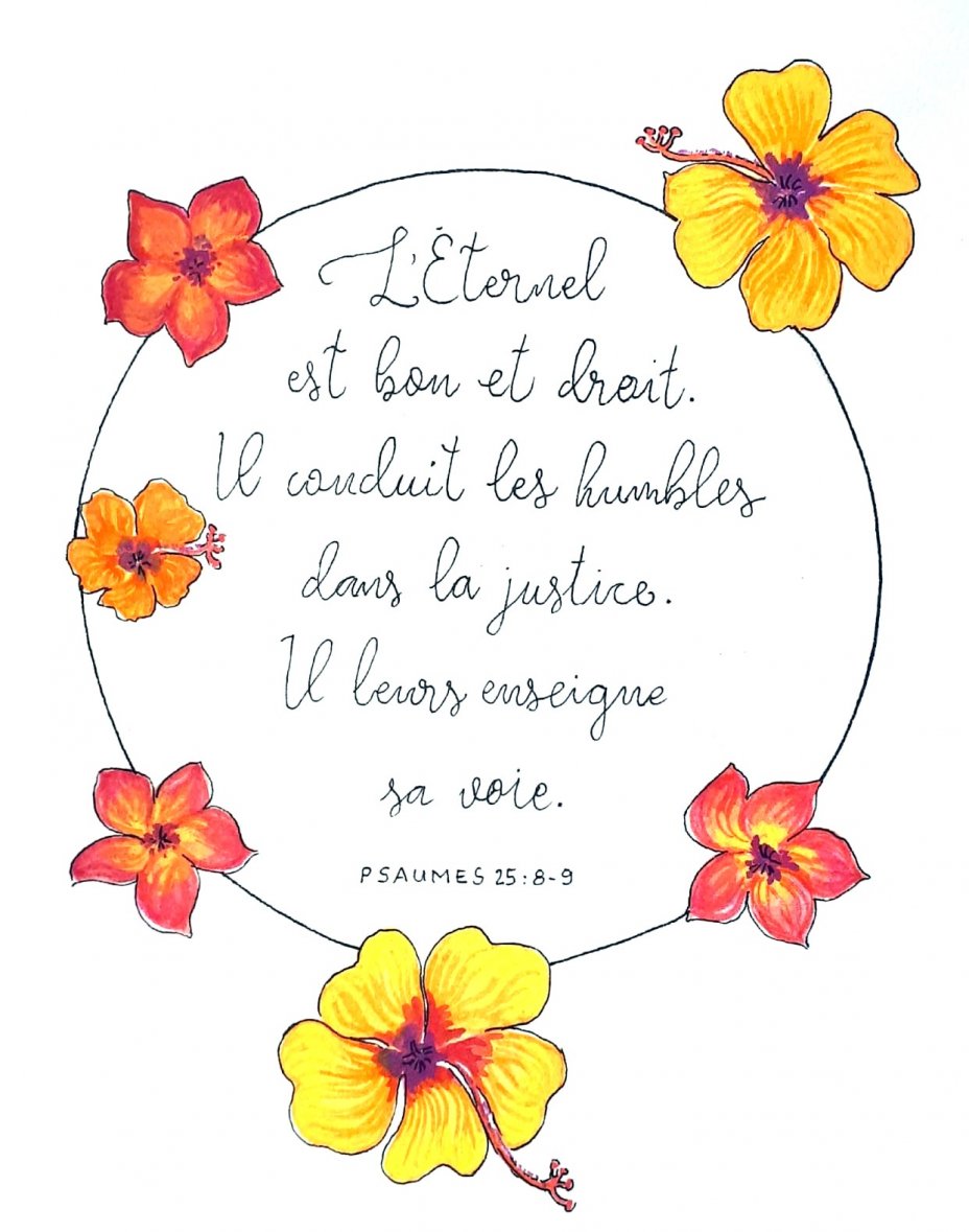 (FRE) Psalms 25:8-9